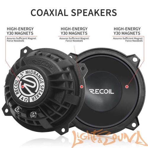 Recoil RMS35 3.5" (9 см) среднечастотные динамики (комплект)