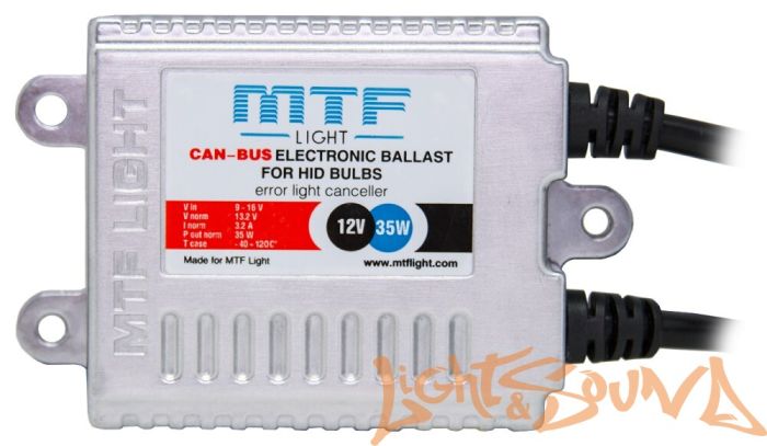 Универсальный блок розжига MTF Light 12V 35W Slim с обманкой 2A88