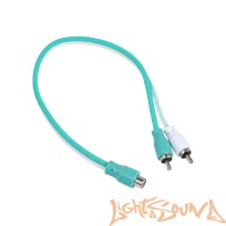  Y-коннектор DL  Audio Piranha YRCA 1F2M