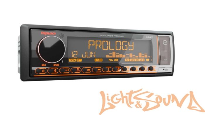 Prology CMD-400 4 х 65 Вт, FM/USB/BT ресивер с DSP процессором