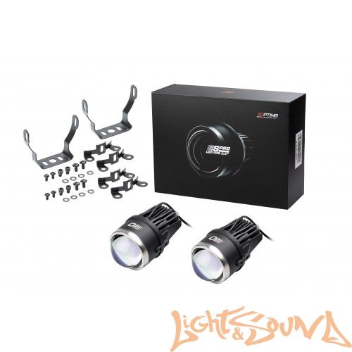 Светодиодная линза для ПТФ Optima LED FOG Lens S-PRO 2.5", 5500K, 1шт