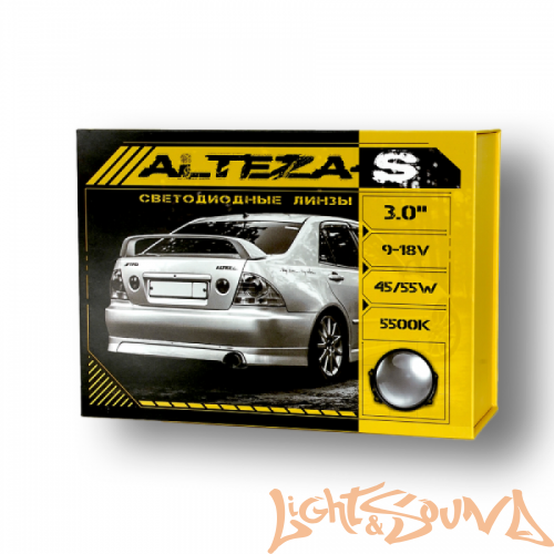 Бидиодная линза Optima ALTEZA-S 3.0" 12V, 5500K, 1шт