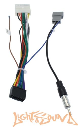 Комплект проводов для установки WM-MT в Nissan 2004+, Subaru 2008+, iso (основной, антенна)