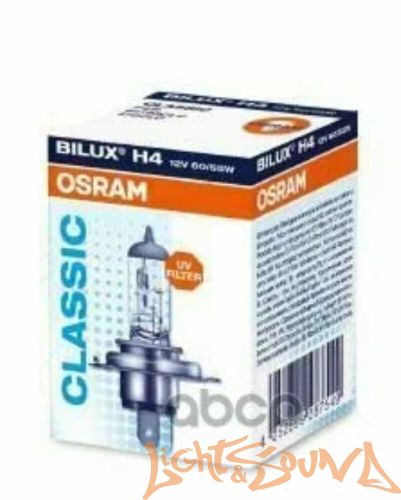 Osram Classic H4 12V, 60/55W Галогенная лампа (1шт)
