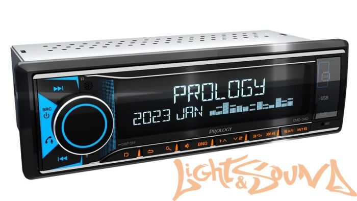 Prology CMD-340 4 х 55 Вт, FM/USB/BT ресивер с DSP процессором