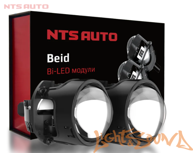 Бидиодная линза NTS AUTO BI-LED BEID 2.5", 12V, 6300К, 1шт