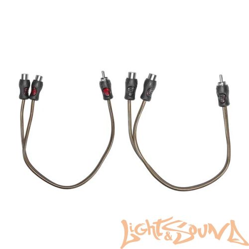 Y-коннектор Recoil PCI1F2M YRCA (2папы/1мама), 1шт