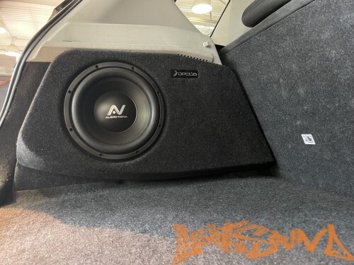 Корпус для сабвуфера Стелс Nissan Qashqai J10 10"