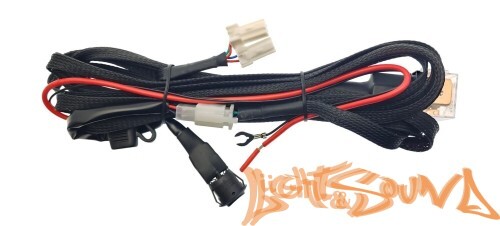 Комлект подогрева одного сидения с круглой кнопкой ZG12(укороченный)