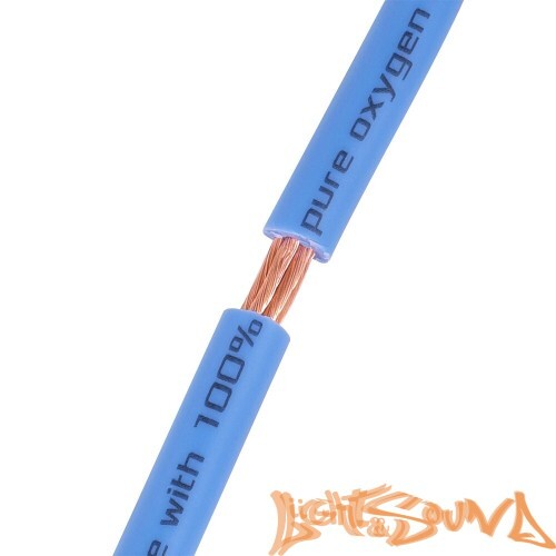 DL Audio Phoenix Sport Power Cable Кабель силовой 8 Ga Blue, 100м в катушке