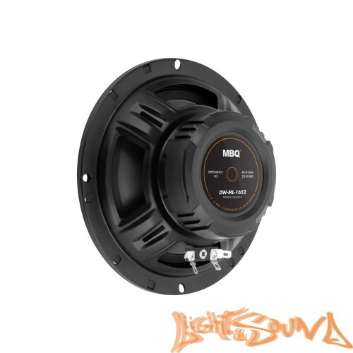 MBQ DW-ML-1652 ML v.2 6.5" (16.5 см) 2-полосная компонентная акустическая система