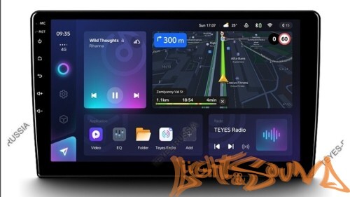 Универсальное ГУ Teyes CC3L 9" /IPS/8Core/4Gb/32Gb/DSP/Android 10