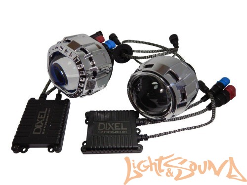 Бидиодная линза Dixel mini BI-LED G6 2.5" 5500К, 1шт