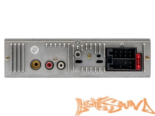 Aura Fireball-103BT USB-ресивер, 12V 4x36w, 2USB SD/FM/AUX/BT, 2 RCA, VA, красная подсветка