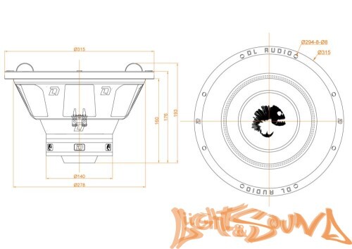 DL Audio Piranha 12 v.2 сабвуфер