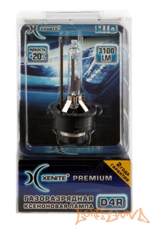 Ксеноновая лампа Xenite Premium D4R 4300 K (Яркость + 20 %)