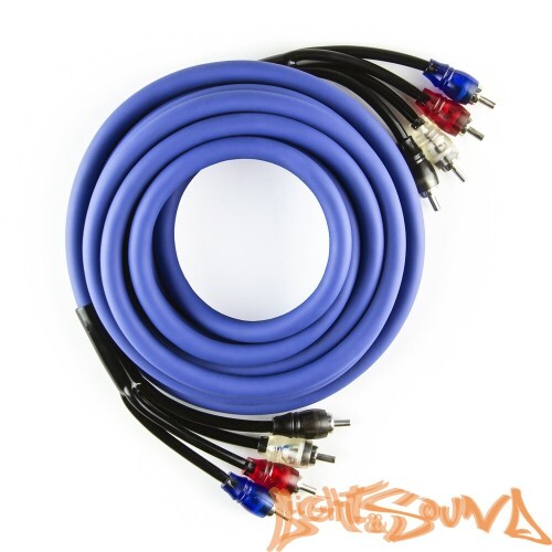 RCA (межблочный) кабель 4RCA ORIS ELECTRONICS RC-4150 5 метров