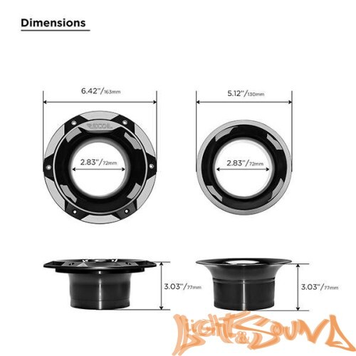 Труба Recoil AP3 163 L=30 с раскрывом