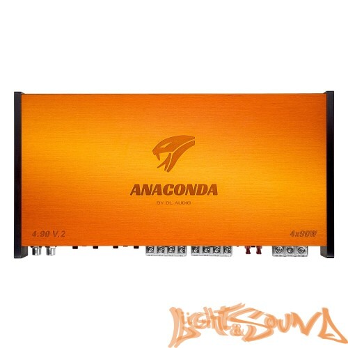 DL Audio Anaconda 4.90 V.2 усилитель мощности 4-хканальный