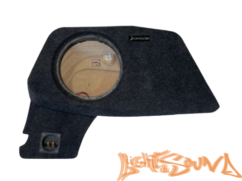 Корпус для сабвуфера Стелс Nissan Qashqai J10 10"