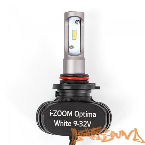 Светодиод головного света Optima i-Zoom HB3/9005 LED, Seoul-CSP, White, 9-32V (2шт)