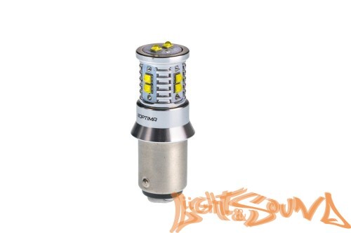 Optima MINI P21/5W, CAN, CREE XB-D*10, 5500K, 50W, 12V (BaY15D), двухконтактная, 1шт