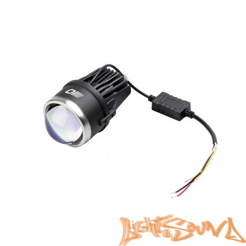Светодиодная линза для ПТФ Optima LED FOG Lens S-PRO 2.5", 5500K, 1шт