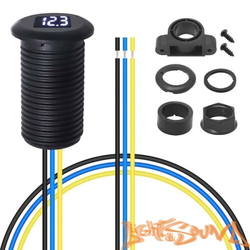 Recoil MDV Marine Универсальный вольтметр, водонепроницаемый