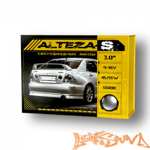 Бидиодная линза Optima ALTEZA-S 3.0" 12V, 5500K, 1шт