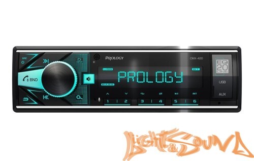 Prology CMX-420 4 х 55 Вт, FM / USB ресивер с Bluetooth