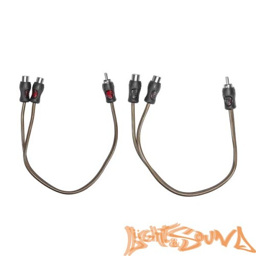 Y-коннектор Recoil PCI1F2M YRCA (2папы/1мама), 1шт