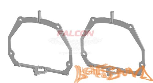 Переходная рамка для Lexus RX400H (2005-2009) AFS для Hella 3, 2шт