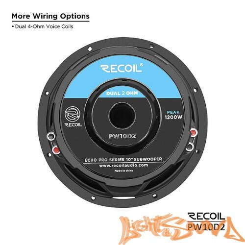 Recoil PW10D2 10" (25) Сабвуфер