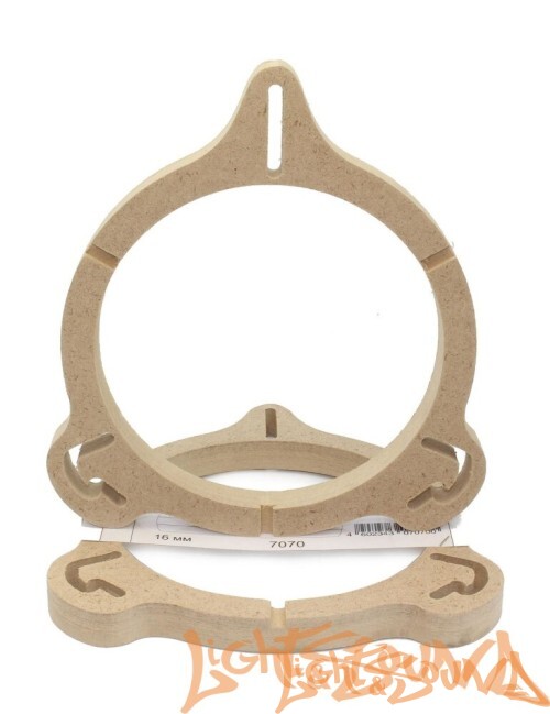 Проставочное кольцо  POD 6.5 Toyota/Nissan (МДФ) 6,5", 2шт