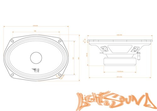 DL Audio Gryphon Pro 69 SE широкополосные динамики (комплект)