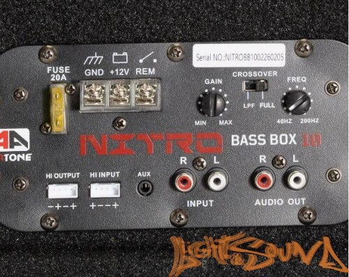 AIRTONE NITRO BASS BOX 10  10" (25см) активный сабвуфер