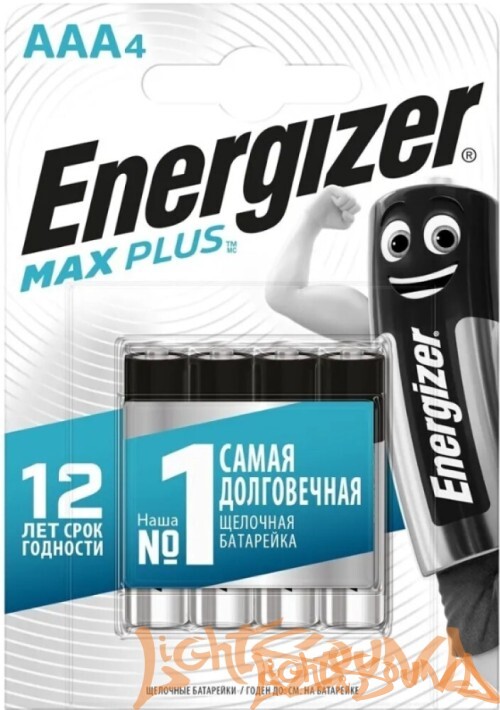 ENERGIZER LR03 4BL MAX Plus AAA, 1 шт