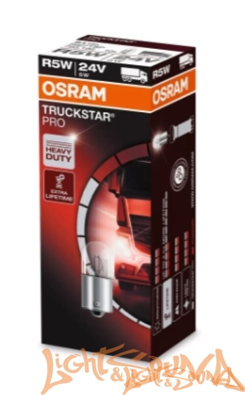 Osram Truckstar Pro R5W 24V, 5W Лампа накаливания ,в уп. 10шт, (1шт)
