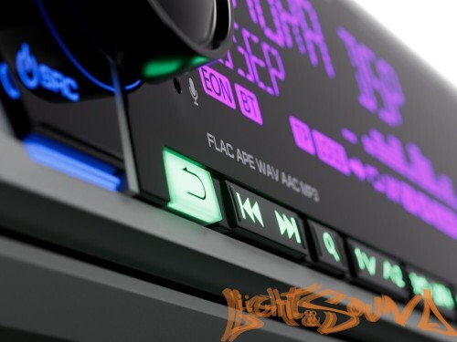 Aura INDIGO-877DSP-MKII USB-ресивер, 4х51w, USB (1.2A)/FM/AUX/BT,4RCA,DSP,RGB подсветка