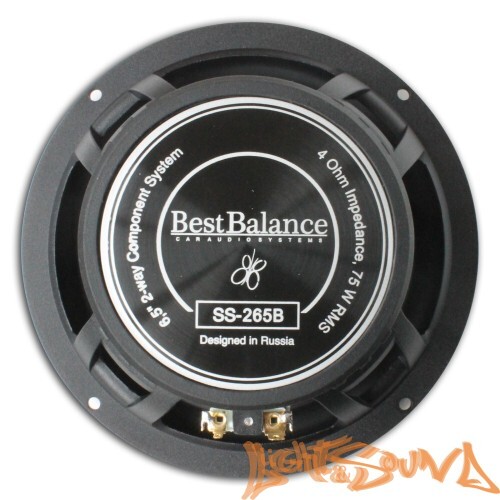 Best Balance SS-265B 6,5"(16,5см) 2-полосная компонентная акустическая система