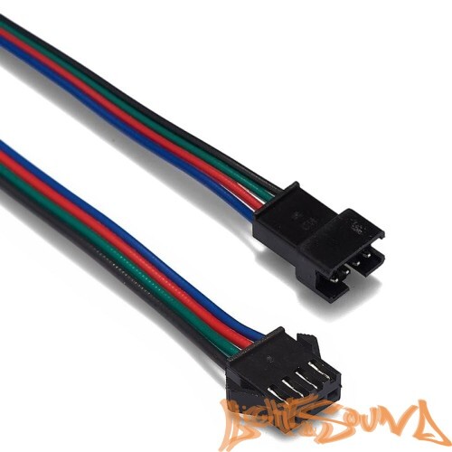 Разъём-коннектор SM(JST) 4-Pin мама+папа
