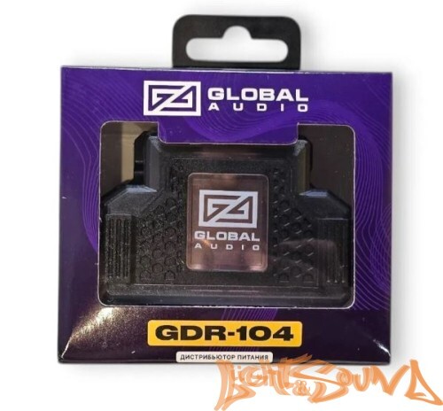 Global Audio GDR-104 Дистрибьютор питания, 1х0/4Ga вход, 2х0/4Ga выход