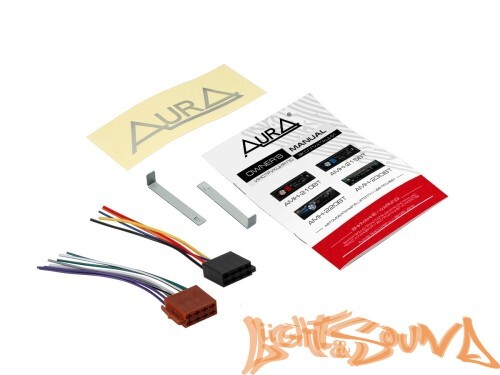 Aura AMH-210BT USB-ресивер, 4x51w, USB SD/FM/AUX/BT, 2 RCA, VA дисплей, красная подсветка