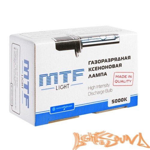 Ксеноновая лампа MTF H16 5000K, 1шт