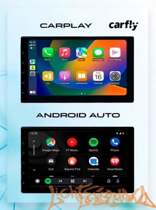 Carfly M400L, память 4/64гб 7 дюймов