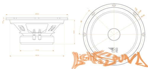 DL Audio Gryphon Pro 200 Midbass низкочастотные динамики (комплект)