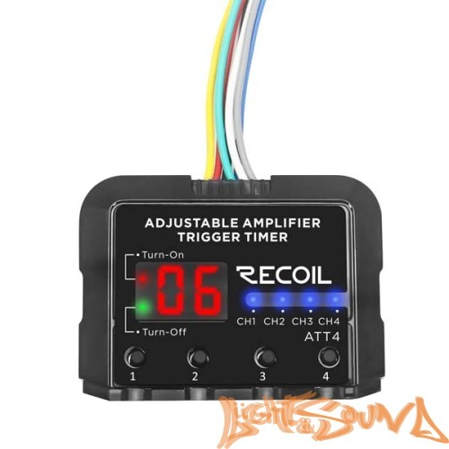 Реле Recoil ATT4 задержки включения и отключения оборудования, 12V