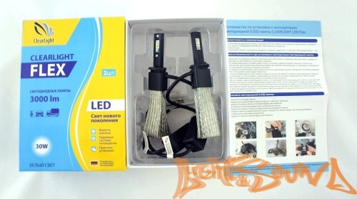 Светодиод головного света Clearlight LED Flex H1 3000 lm (2шт.)