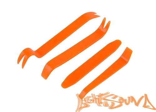 Набор LS инструментов для снятия обшивки (4 предметов) оранжевый