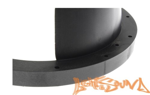 Водозащитный козырёк 6.5" с подиумом (пластик, ср. жестк.), 2шт